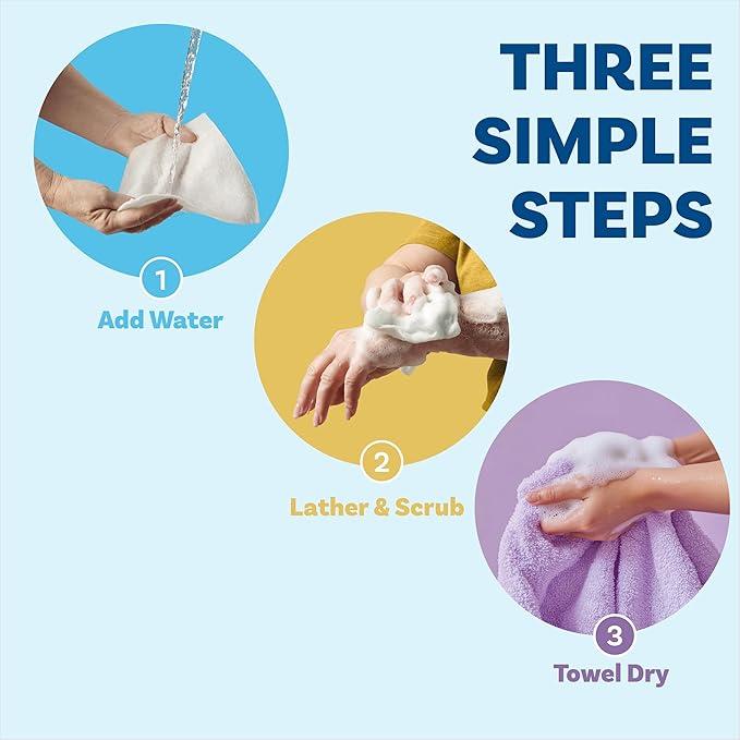 Rinse-Free Bath Sponges by Camora™